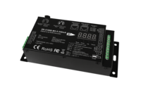 Décodeur DMX512 5 canaux Ultra-Pro avec RDM, 12-48VDC, résolution 8/16 bits, courbe gamma 0.1-9.9