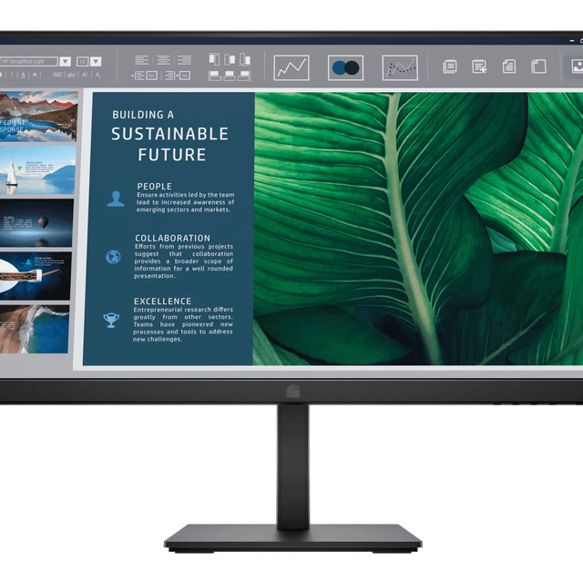 Original HP Series 3 Pro 324pe 23.8 Inch FHD 100Hz IPS Flat Monitor 1920x1080 Height Adjustable Business Office Display