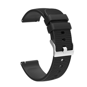 Correa de Reloj Deportiva de Silicona con Patrón de Rejilla Eraysun de 18 mm, 19 mm, 20 mm, 22 mm para <span class=keywords><strong>Garmin</strong></span> Venu <span class=keywords><strong>Vivoactive</strong></span> <span class=keywords><strong>3S</strong></span> <span class=keywords><strong>Vivoactive</strong></span> 4 4S - Product Image 5
