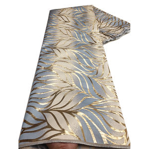 NI.AI, африканские 5 ярдов, модные Дамасские кружевные ткани для женщин, шитье, платья для выпускного вечера, парчовые нигерийские жаккардовые кружевные ткани - Product Image 1