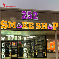 BRANDNEWSIGN Fabricant Personnalisé 3d Led Frontlit Letters Sign Light Wall Logo Signage Sign 3d Led Letter Sign pour les entreprises