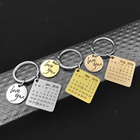 Porte-clés en acier inoxydable argenté personnalisé en gros, breloque patte de chien, porte-clés métallique tendance pour clés, logo gravé au laser, cadeau parfait