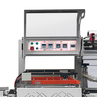 Machine d'emballage automatique de type L pour films plastiques, boîtes, bouteilles, livres, bocaux et canettes avec fonctions de scellage et de découpe