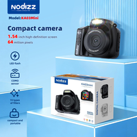Mini caméra numérique porte-clés 4K vidéo/photo avec lumière LED intégrée, filtres multiples, matériau PC+ABS, moule exclusif - Cadeau jouet pour enfants