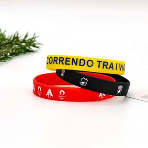 Bracelets personnalisés en PVC, caoutchouc et silicone avec logo, pour événements, basketball, accessoires sportifs personnalisés - Product Image 6