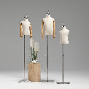 <span class=keywords><strong>Mannequin</strong></span> Enfant Épaissi pour Vitrine <span class=keywords><strong>de</strong></span> <span class=keywords><strong>Magasin</strong></span> <span class=keywords><strong>de</strong></span> Vêtements pour Bébés, Présentoir <span class=keywords><strong>de</strong></span> 2/4/6/8 Ans, <span class=keywords><strong>Mannequin</strong></span> Demi-Corps pour Enfants - Product Image 4