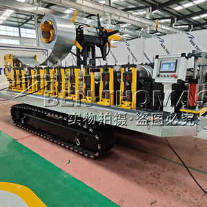 よく販売する新しいタイプのシームレスルーフレインガタースクエアダウンパイプロール成形機 - Product Image 1