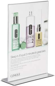 Supports de panneaux en plastique acrylique, Double face, présentoirs de logo pour l'école et les entreprises - Product Image 2