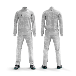 Chaqueta de chándal unisex de buena calidad, chaqueta acolchada personalizada con opción de ajuste ajustado, chándal al por mayor con bolsillos ocultos - Product Image 4