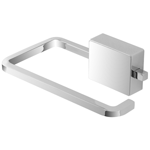 SERIE VELVET - PORTAROTOLLE IN ACCIAIO CROMATO - Product Image 1