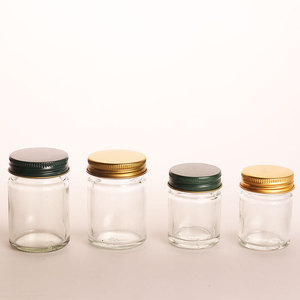 15g 30g 50g Bouteilles en verre transparent avec bouchon en alun vide Mini Conteneur Bocaux <span class=keywords><strong>pour</strong></span> <span class=keywords><strong>huiles</strong></span> <span class=keywords><strong>essentielles</strong></span> Thaïlande Onguents Capsules <span class=keywords><strong>vides</strong></span> - Product Image 1
