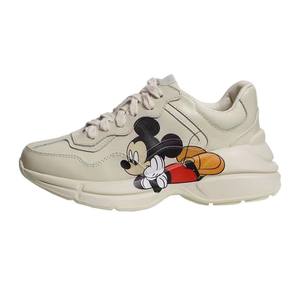 <span class=keywords><strong>Mew</strong></span> GG รองเท้าหนังแท้ดีไซเนอร์หรูรองเท้าผ้าใบหนาสำหรับผู้ชายผู้หญิงรองเท้าเดินทันสมัยโลโก้ดั้งเดิม - Product Image 2