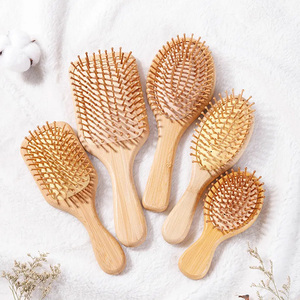 Brosse de massage à manche en bois, brosse de nettoyage pour salon, brosse à coussin d'air, brosse à cheveux Lazer courante - Product Image 1