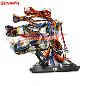 Coin Operated <b>Game</b> <b>Machine</b> 36/10Pin 8 Liner Custom Assembly Wire Harness Set with Push button for Trinidad and Tobago Market - Product Image 5