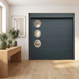 <span class=keywords><strong>Porte</strong></span> <span class=keywords><strong>de</strong></span> <span class=keywords><strong>garage</strong></span> sectionnelle automatique en aluminium <span class=keywords><strong>avec</strong></span> moteur, <span class=keywords><strong>porte</strong></span> <span class=keywords><strong>de</strong></span> <span class=keywords><strong>garage</strong></span> à bascule <span class=keywords><strong>isolée</strong></span> thermiquement pour villa <span class=keywords><strong>de</strong></span> luxe, usage résidentiel - Product Image 2