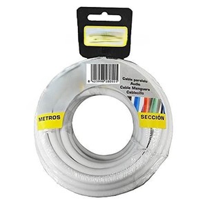 Avvolgitubo piatto, 3g, 1,00 mm, bianco, 5 m - ideale per irrigazione, drenaggio e uso domestico. - Product Image 1