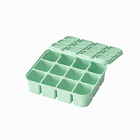 Moule à glaçons en silicone alimentaire à 12 cavités, type presse, facile à démouler, sans BPA, réutilisable, pour la fabrication de bâtonnets glacés DIY, vente en gros