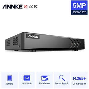 Système de sécurité ANNKE 4CH 5MP pour la surveillance à domicile, système de sécurité haute définition, enregistreur vidéo DVR avancé, détection de mouvement par apprentissage profond D - Product Image 4