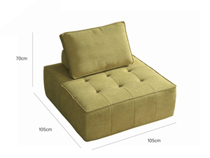 <b>Single</b> Seater Vacuum Compressed <b>Sofa</b> Compressed Modular <b>Sofa</b> Stackable <b>Sofa</b> Quick Rebound Without Deformation - Product Image 6