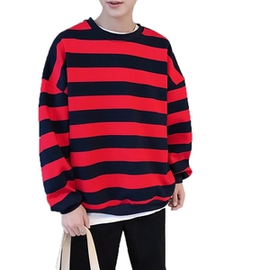 Sudaderas con capucha de moda para hombre al por mayor sudadera Lisa sudaderas con capucha de rayas para Hombre Sudaderas con mangas largas - Product Image 2