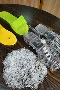 Gránulos de PVC Transparente, Materia Prima Virgen y Reciclada, Masterbatch, Residuos para Suelas de Zapatos, Pantuflas, Tuberías, Aislamiento de Cables, Juguetes, Precio de Fábrica - Product Image 2