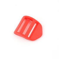 Boucles en plastique réglables personnalisées en gros pour sangles de sac à dos, accessoires, boucles coulissantes en plastique réglables de 25 mm