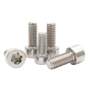 Vis à tête cylindrique à six pans creux en acier inoxydable 1.4301, vis à tête cylindrique à six pans creux à épaule, vis à tête cylindrique à six pans creux à tête basse - Product Image 1