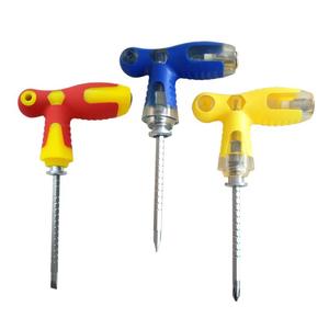 Tournevis Torx de Type T T20 T25 T27 T30 T40 <span class=keywords><strong>T45</strong></span> T55 T60 Poignée en plastique Finition chromée DIY Grade OEM - Product Image 5