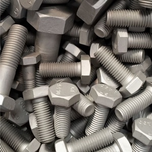 Pernos Estructurales de Alta Resistencia con Cabeza Hexagonal Grande 109 Hdg con Tuerca A194 2h y Grado F436 88 Din 933 Rosca Completa China <span class=keywords><strong>Perno</strong></span> M24 Astm - Product Image 2