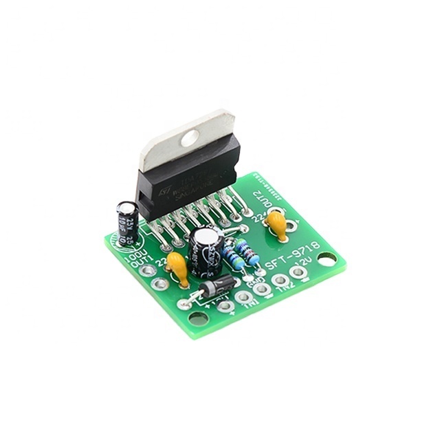 TDA7297 power amplifier board parts DC 12V pure rear stage 2.0 dual channel 15W+15W electronic DIY kit