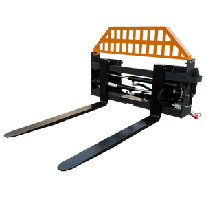 Landhonor Skid Steer Palletvork Aanbouw Hydraulisch Verstelbare Vork 3000 Lbs Draagvermogen 46x32x8 inch Frame Afmeting (BxHxD) - Product Image 2