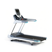 Tapis roulant électrique commercial de haute qualité, durable et très vendu, avec écran LED sans fil pour la fréquence cardiaque, vitesse de 15 à 20 km/h, unisexe