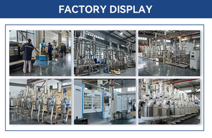 Laboratorio chimico 50 ~ 100L reattore chimico con rivestimento Dubbel reattore in vetro 100 litri rivestito reattore in vetro - Product Image 5