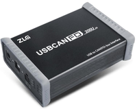 ZLG USBCANFD-200U Interfaz USB-CAN FD de 2 Canales (5 Mbps de Alta Velocidad) para Análisis Industrial CAN FD