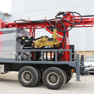 Hongrun 100M-600M Grote Vrachtwagen-Gemonteerde En Kleine HR100-600 Waterput Booreiland Met Luchtcompressor Gemaakt In China - Product Image 3