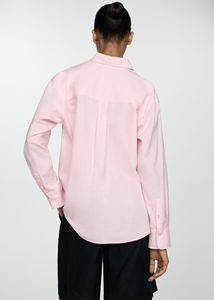 Camicetta da <span class=keywords><strong>donna</strong></span> con bottone in popeline <span class=keywords><strong>oversize</strong></span> Moq 50 pz da <span class=keywords><strong>donna</strong></span> - Product Image 5