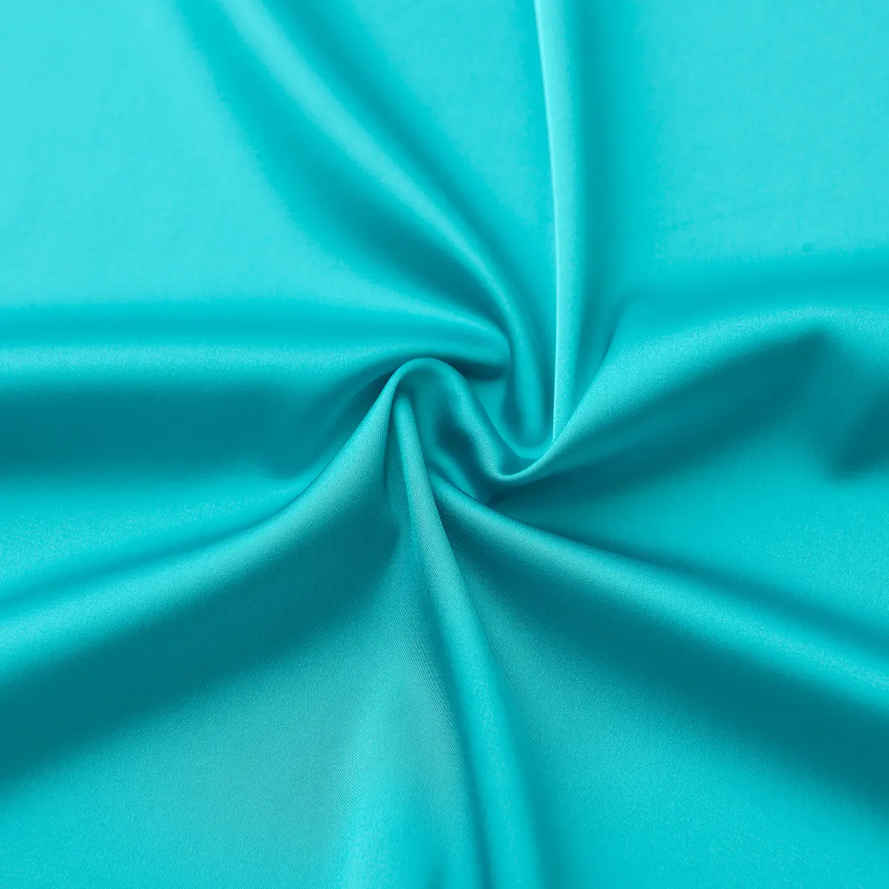 Großhandel Custom Luxus American Solid Color Braut seide 100% Polyester Himmelblau Stretch Satin Stoff für Frauen Nacht kleid
