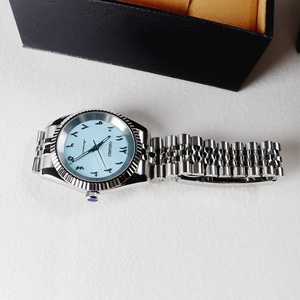 Reloj de Lujo Seiko para Hombre, Cristal de Zafiro, Cierre Plegable, Azul Celeste, 40 mm de Diámetro, Reloj de Pulsera Mecánico Automático - Product Image 2