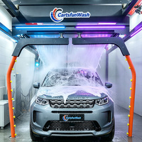 Máquina de Lavado de Autos Automática Sin Contacto 360°, Compatible con Autos de Todos los Tamaños, con Indicaciones de Voz, Pantalla LED, Personalizable para el Mercado Internacional