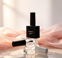 Vente directe d'usine, nouveau design, étiquette personnalisée, flacon de vernis à ongles en verre, flacon de vernis à ongles en gel