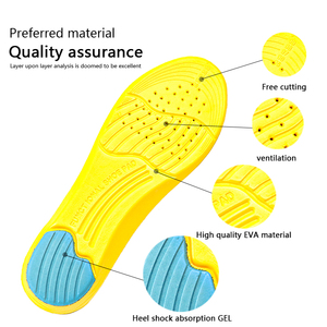 Memory <b>Foam</b> Sport Insoles Sweat Absorption Breathable Running Shoe <b>Pads</b> Foot Care Inserts for Men Women Size 35-45 - Product Image 2