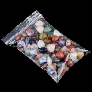 Pierres précieuses en cristal de quartz mini coeur naturel fait à la main 15mm petite bouffée coeur décor pierre de poche et cadeau de yoga - Product Image 4