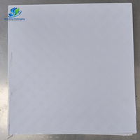 Panneau de contrôle acoustique stratifié PVC haute densité 603*1213mm pour l'insonorisation des hôtels, cinémas et théâtres - Panneau de traitement acoustique en plâtre