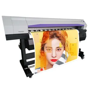 Hot Sale double XP600 printing heads machinery parts competitive price best selling imprimante large format printing machine