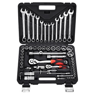 Nouvel ensemble d'outils Steeltreks 108 pièces en promotion – Clés à cliquet et douilles en chrome vanadium pour réparation automobile - Product Image 3