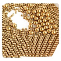 H62 National Standard Brass Ball-Conductive Thermal Conductive Precision Instrument Valve Sealing 1/4 Model Zichu Ball