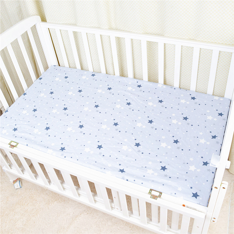 Детская кроватка 28X52, хлопковый стеганый чехол для кровати, водонепроницаемый чехол на матрас