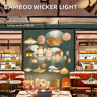 Lampes suspendues LED à hauteur réglable pour restaurant, café, design moderne et créatif, en carton ondulé, papier fait main, nid d'abeille