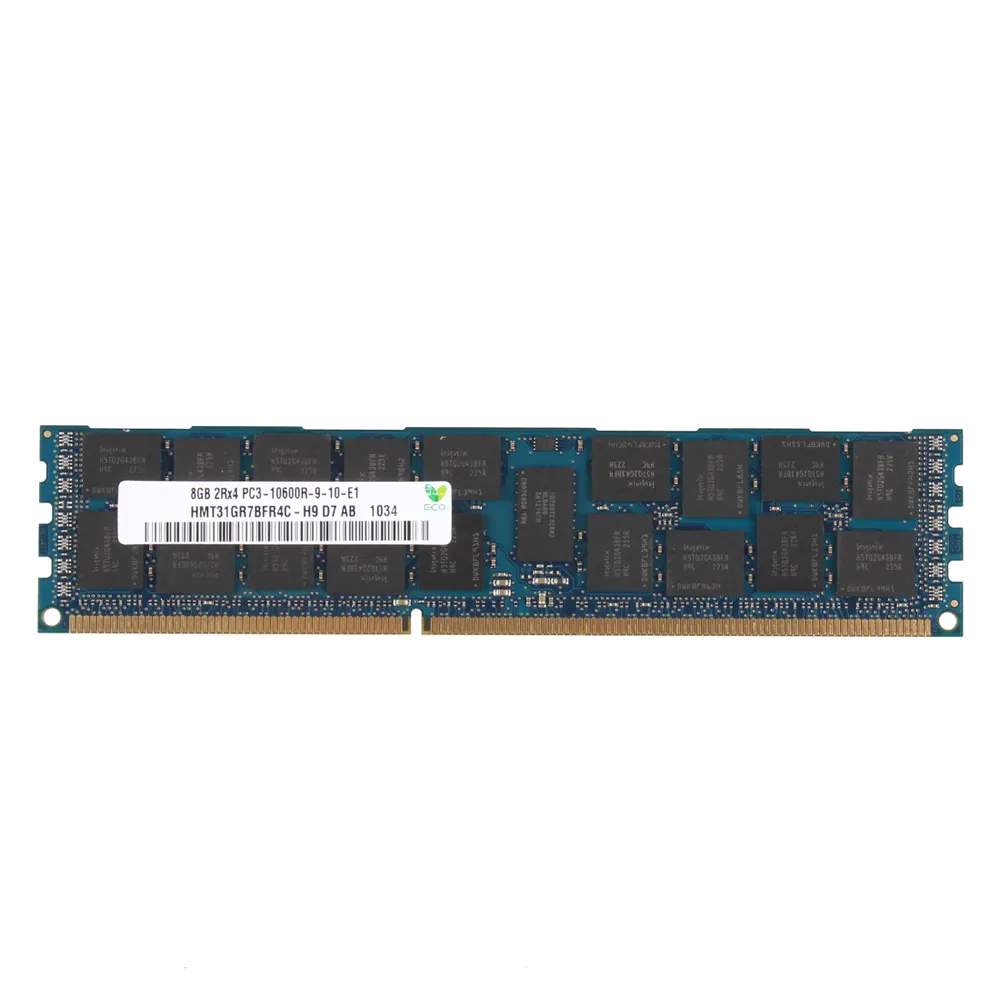 공장 가격 원래 서버 Ram 8GB 2Rx4 PC3-10600R Hynix 서버 D7 AB ddr3 8gb 서버 메모리