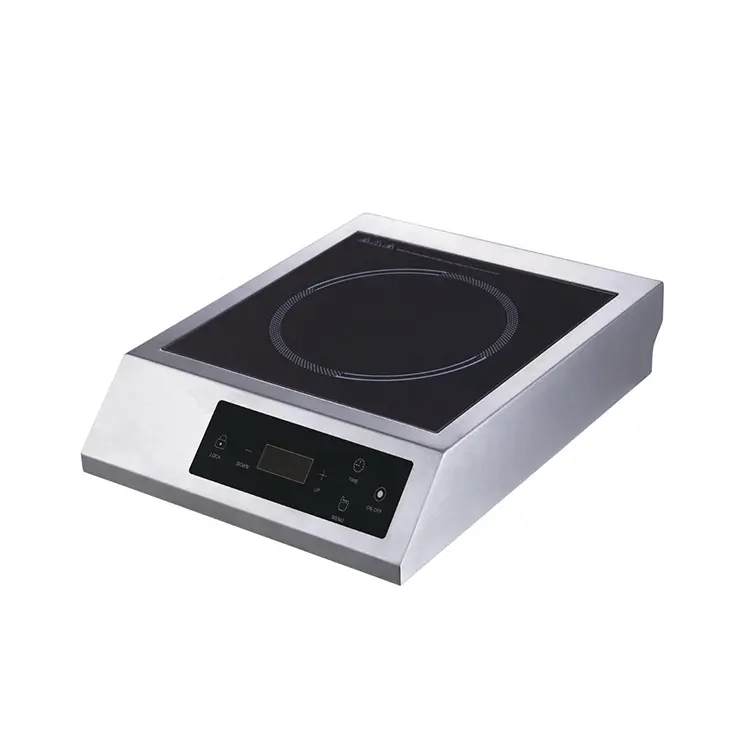 Cheap All Electric Cooking Professional Kitchen Equipment Restaurant Banquet Kitchen Touch Panel 3500W Electric Induction Cooker